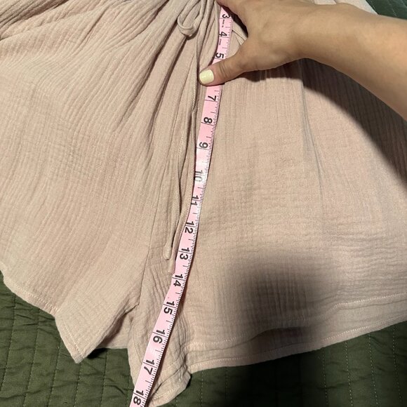 Nordstrom Free The Roses Dusty Pink Gauze shorts, New without Tags, Small - Picture 7 of 7